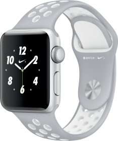 Apple Watch 38 Nike silver/white S2